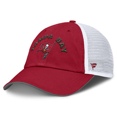 Tampa Bay Buccaneers Reverse Trucker Adjustable Hat Red/White - Fanatics