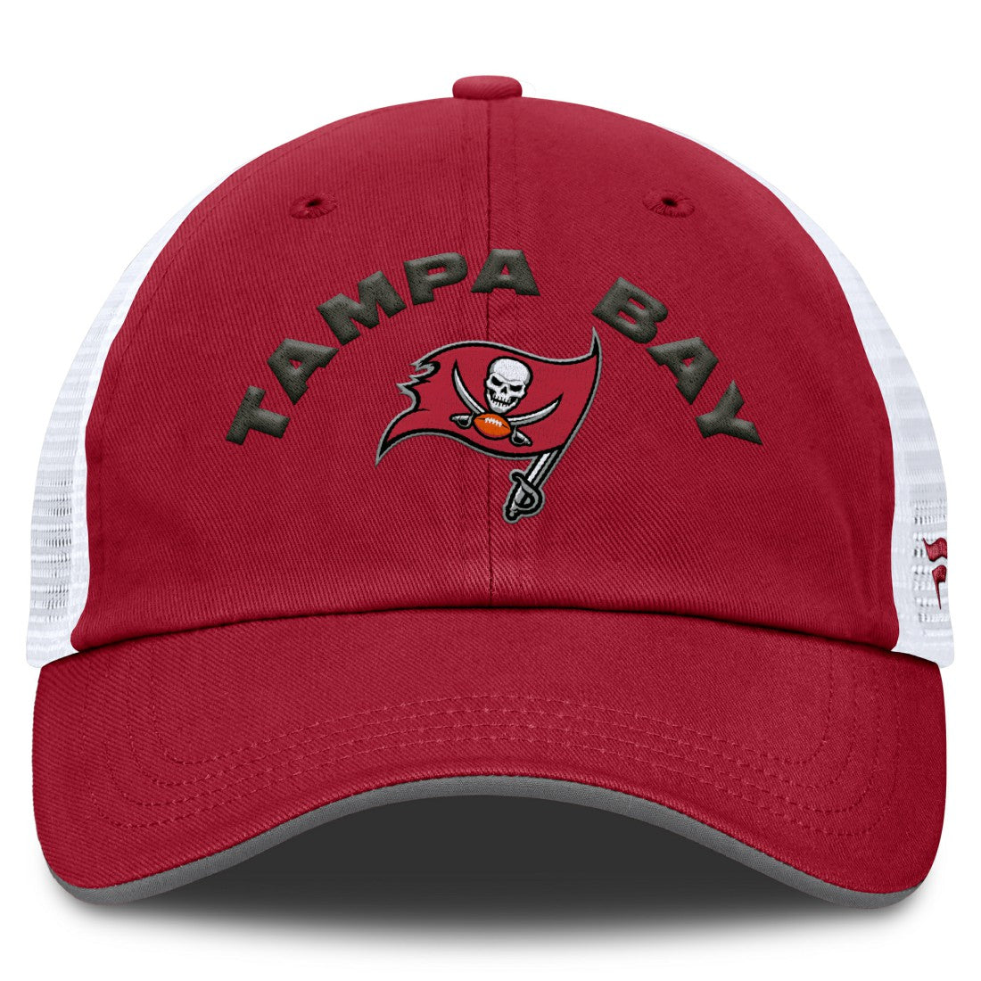 Tampa Bay Buccaneers Reverse Trucker Adjustable Hat Red/White - Fanatics