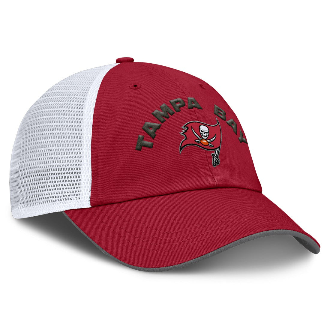 Tampa Bay Buccaneers Reverse Trucker Adjustable Hat Red/White - Fanatics