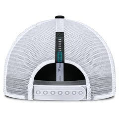 Jacksonville Jaguars Reverse Trucker Adjustable Hat Black/White - Fanatics