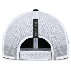 Las Vegas Raiders Reverse Trucker Adjustable Hat Black/White - Fanatics