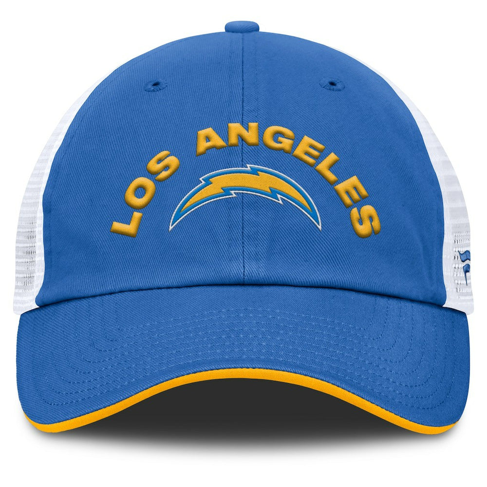 Los Angeles Chargers Reverse Trucker Adjustable Hat Powder Blue/White - Fanatics