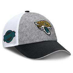 Jacksonville Jaguars Option Trucker Adjustable Hat Gray/Black - Fanatics