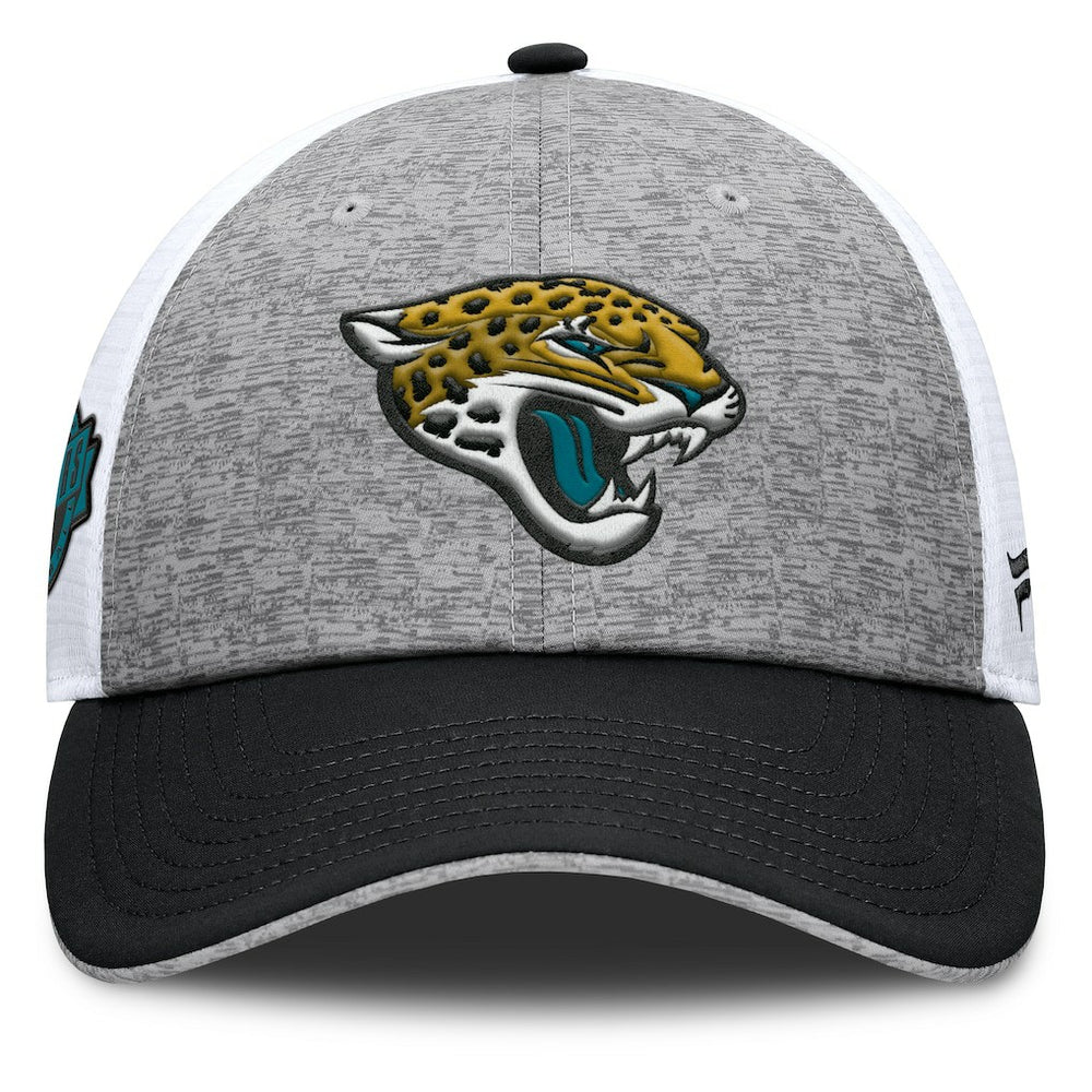 Jacksonville Jaguars Option Trucker Adjustable Hat Gray/Black - Fanatics