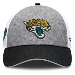 Jacksonville Jaguars Option Trucker Adjustable Hat Gray/Black - Fanatics