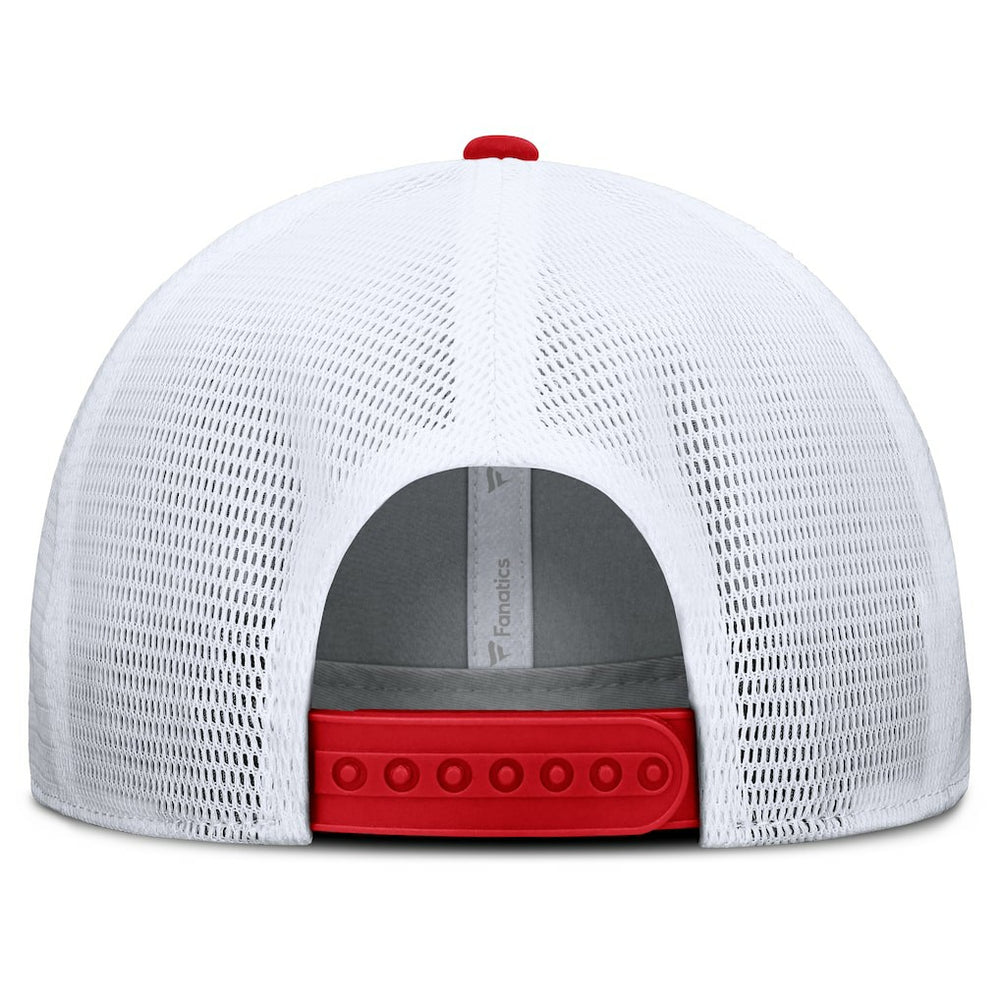 Kansas City Chiefs Option Trucker Adjustable Hat Gray/Red - Fanatics