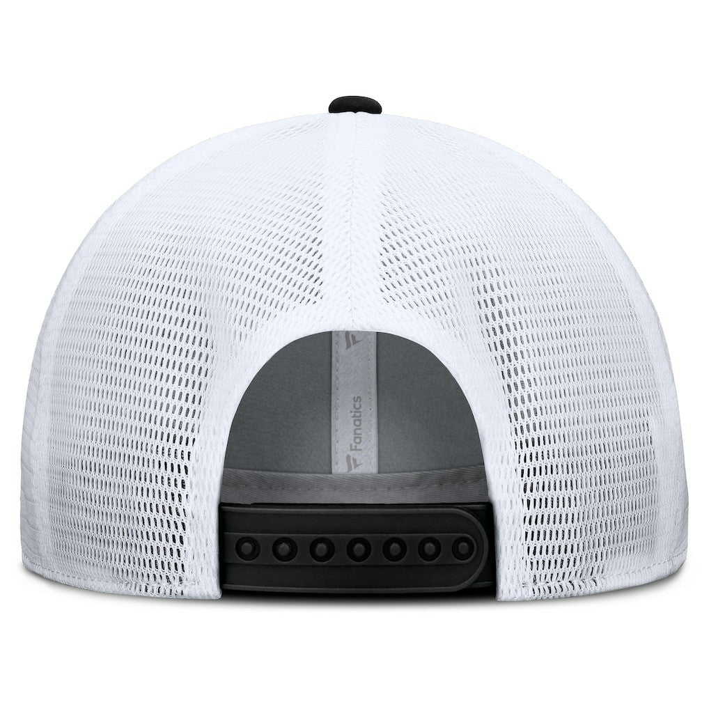 Las Vegas Raiders Option Trucker Adjustable Hat Gray/Black - Fanatics