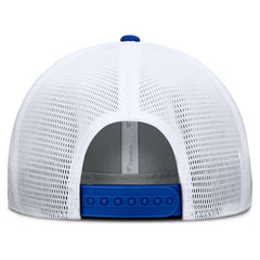 Los Angeles Rams Option Trucker Adjustable Hat Gray/Royal - Fanatics