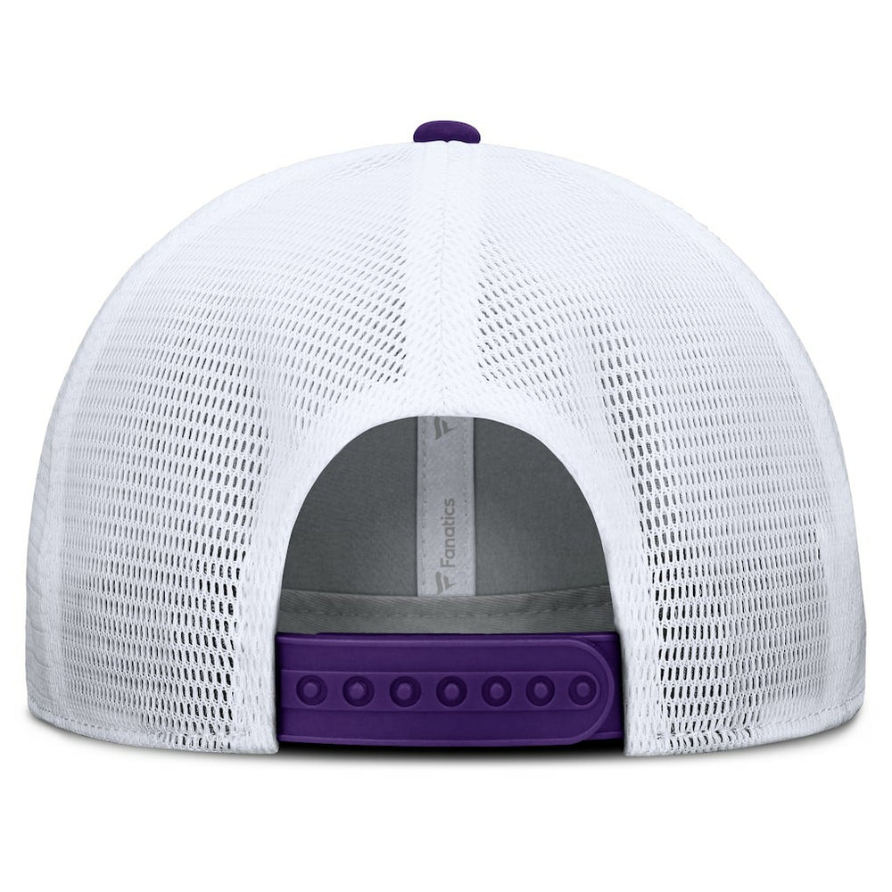 Minnesota Vikings Option Trucker Adjustable Hat Gray/Purple - Fanatics