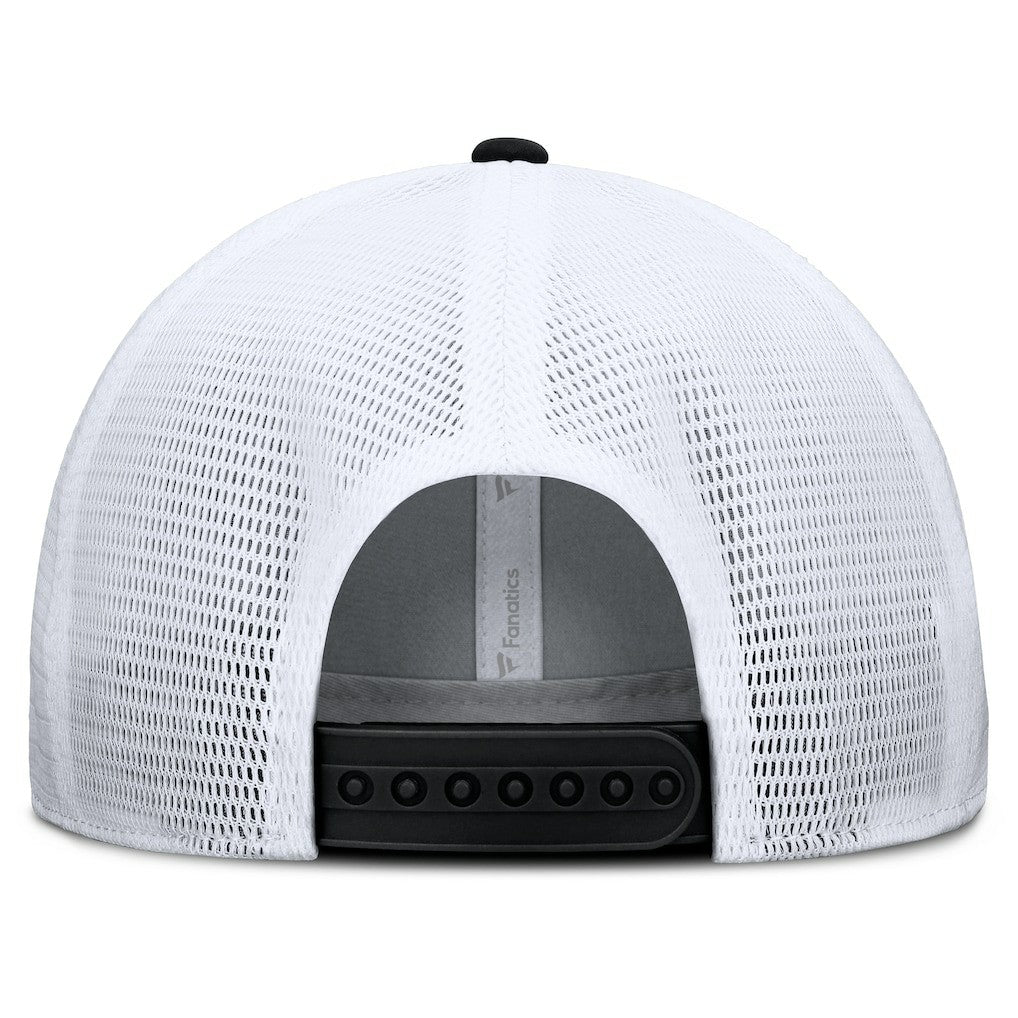 New Orleans Saints Option Trucker Adjustable Hat Gray/Black - Fanatics