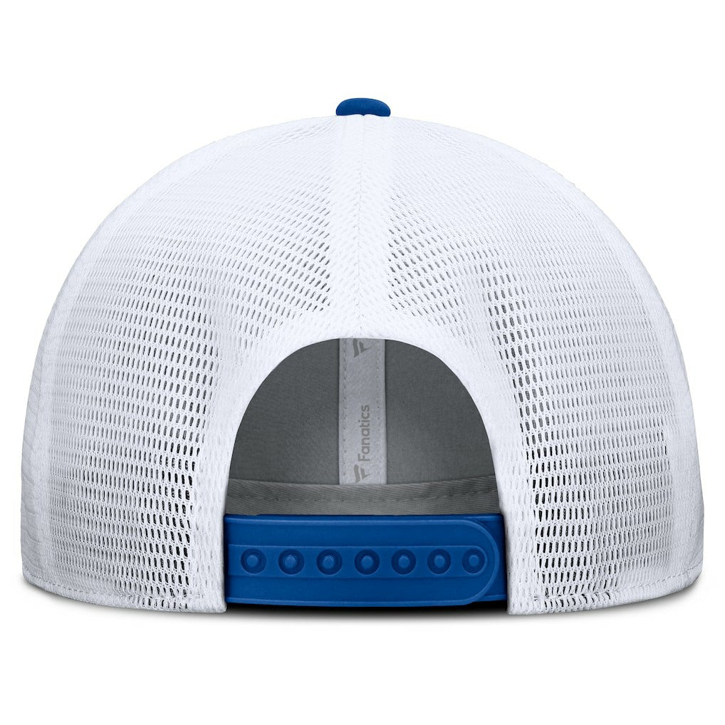 New York Giants Option Trucker Adjustable Hat Gray/Royal - Fanatics