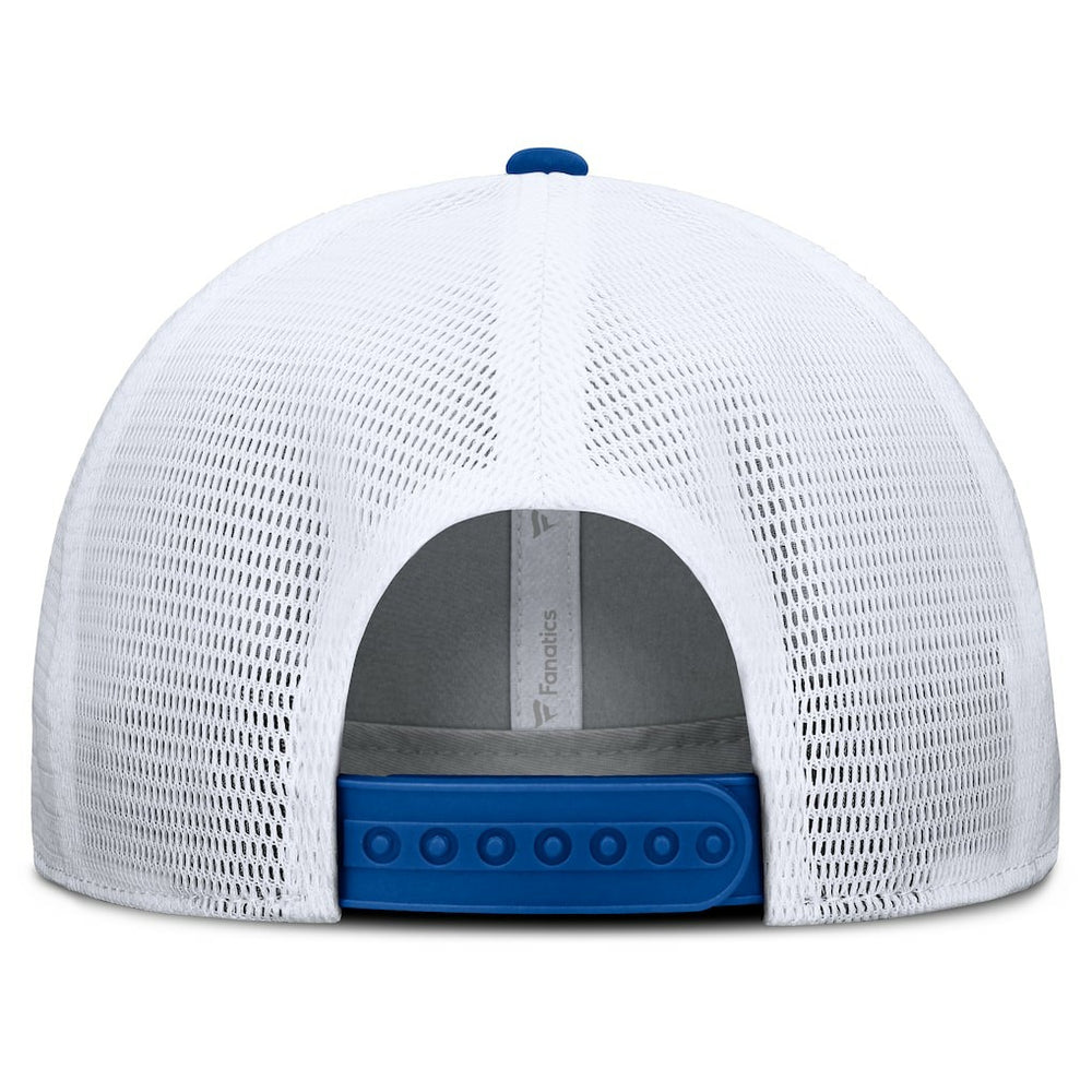 New York Giants Option Trucker Adjustable Hat Gray/Royal - Fanatics