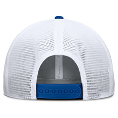 New York Giants Option Trucker Adjustable Hat Gray/Royal - Fanatics