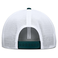 Philadelphia Eagles Option Trucker Adjustable Hat Gray/Green - Fanatics