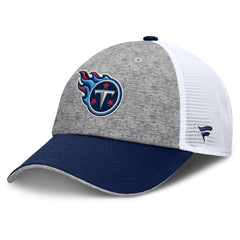 Tennessee Titans Option Trucker Adjustable Hat Gray/Navy - Fanatics