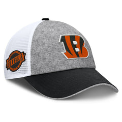 Cincinnati Bengals Option Trucker Adjustable Hat Gray/Black - Fanatics