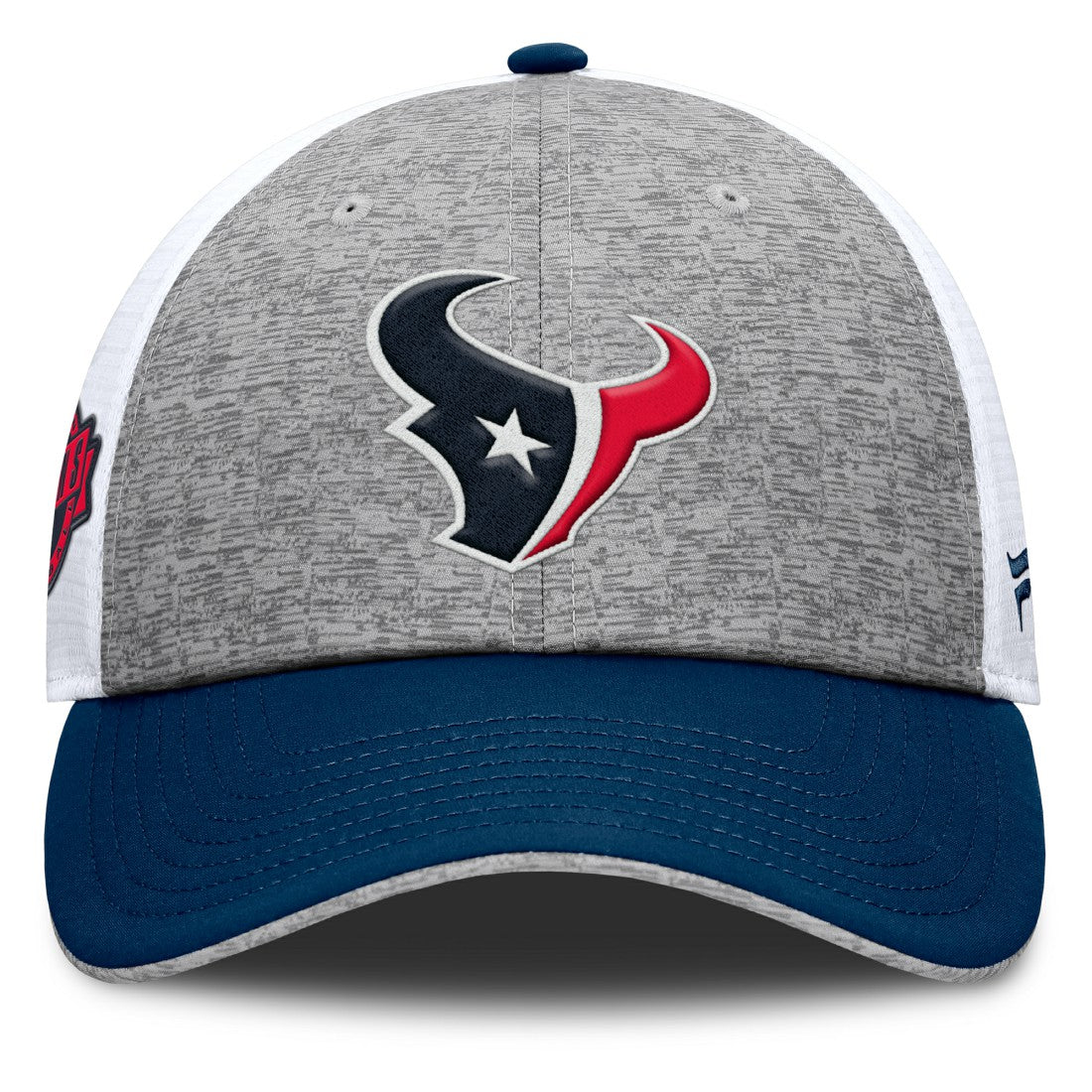 Houston Texans Option Trucker Adjustable Hat Gray/Navy - Fanatics
