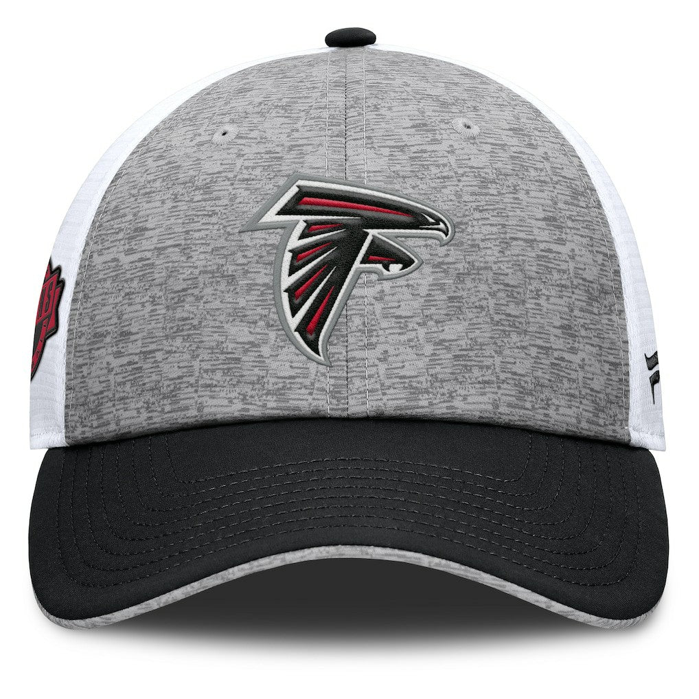 Atlanta Falcons Option Trucker Adjustable Hat Gray/Black - Fanatics