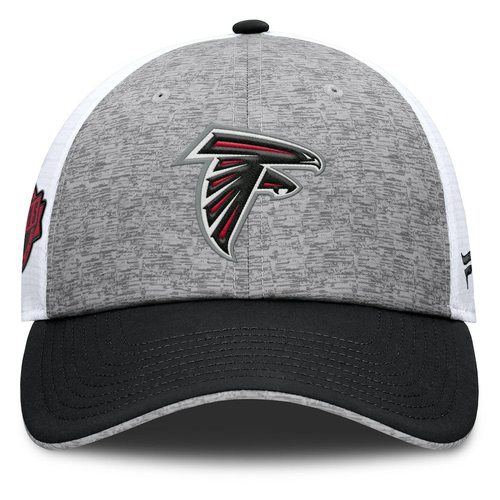 Atlanta Falcons Option Trucker Adjustable Hat Gray/Black - Fanatics