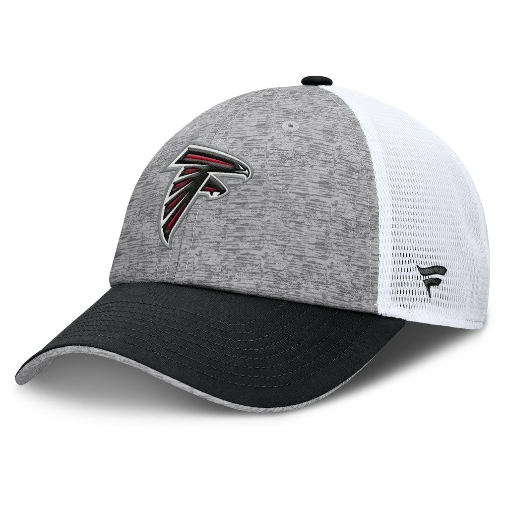 Atlanta Falcons Option Trucker Adjustable Hat Gray/Black - Fanatics
