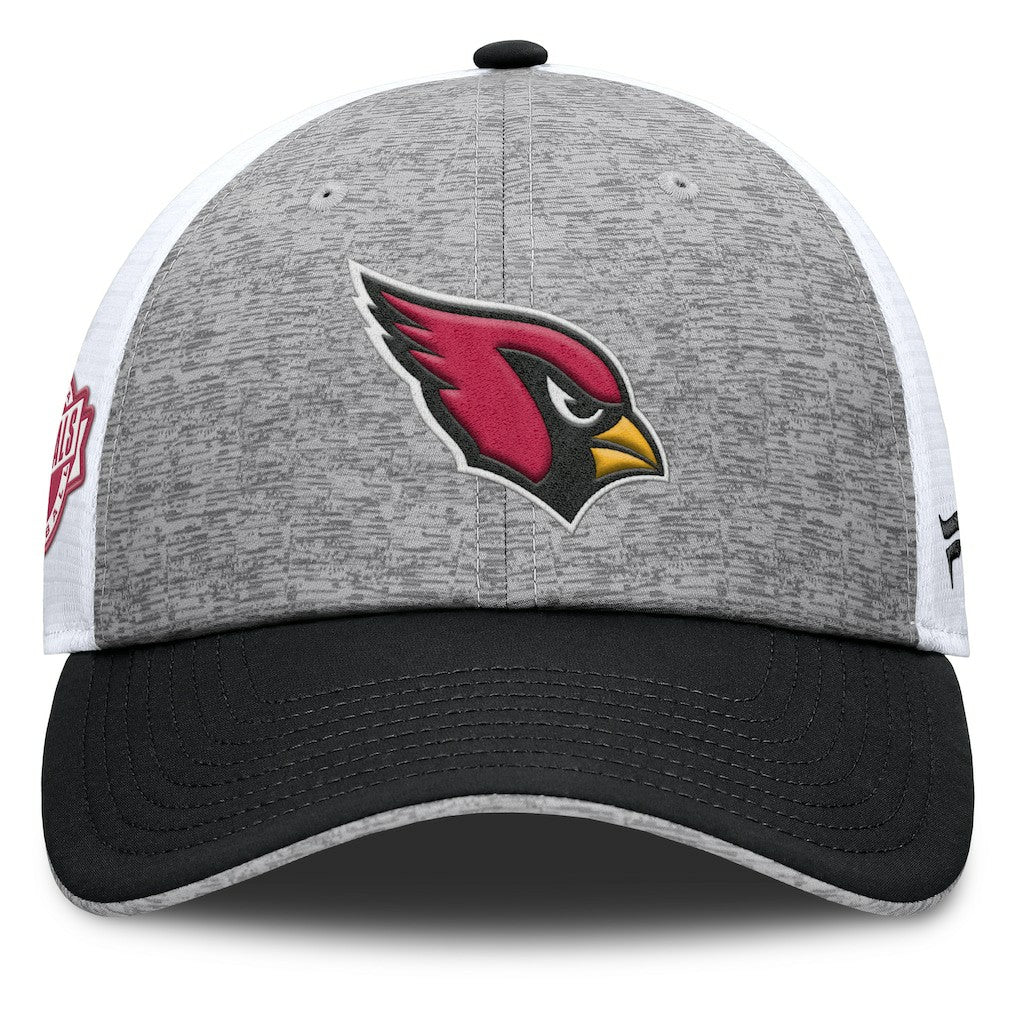 Arizona Cardinals Option Trucker Adjustable Hat Gray/Black - Fanatics