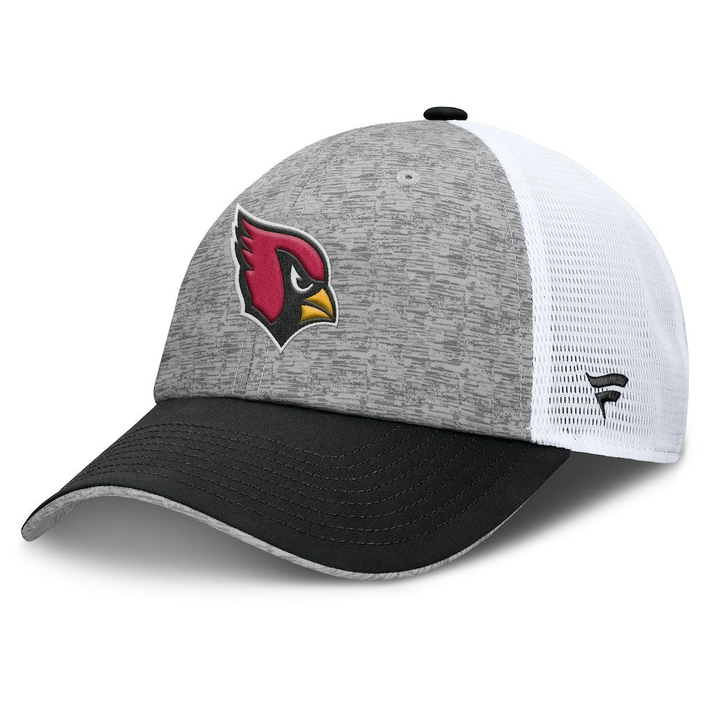Arizona Cardinals Option Trucker Adjustable Hat Gray/Black - Fanatics