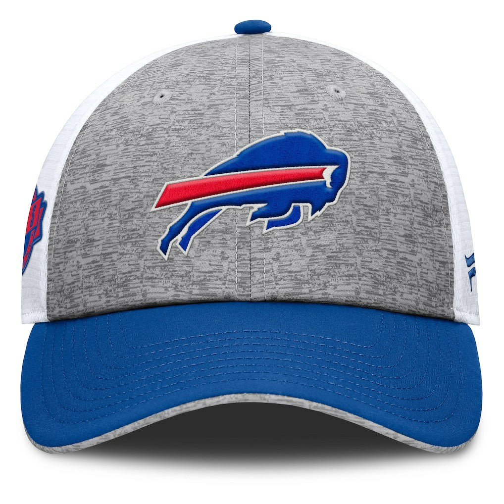 Buffalo Bills Option Trucker Adjustable Hat Gray/Royal - Fanatics