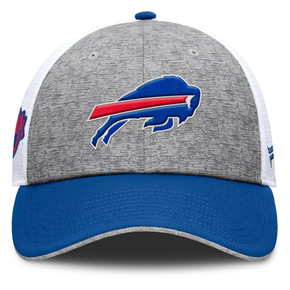 Buffalo Bills Option Trucker Adjustable Hat Gray/Royal - Fanatics