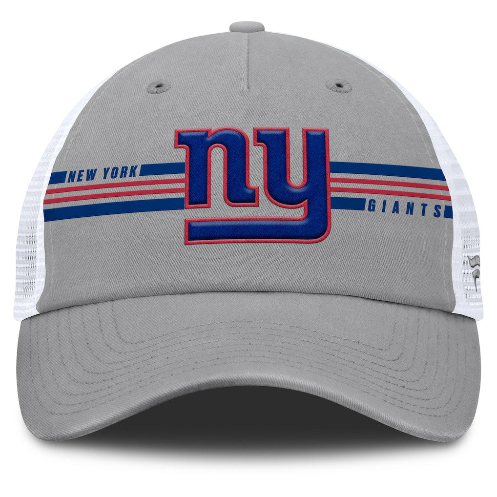 New York Giants Singleback Trucker Adjustable Hat Gray - Fanatics