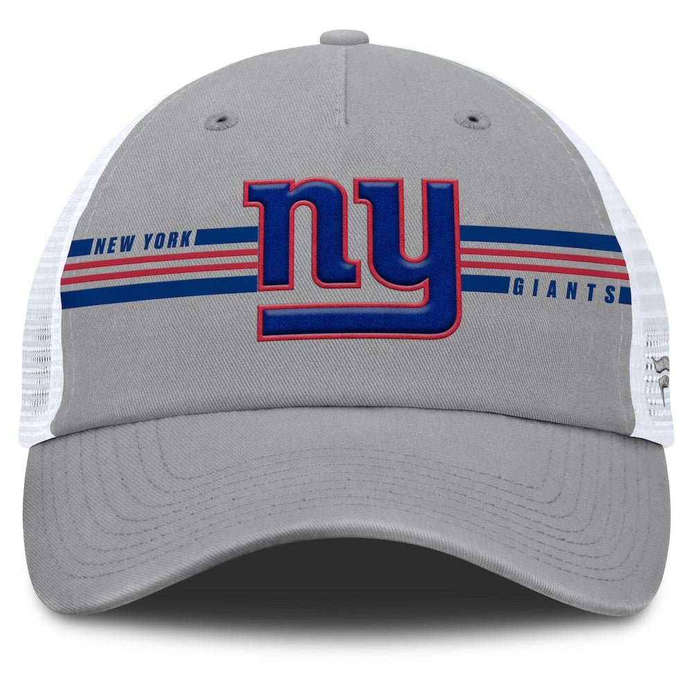 New York Giants Singleback Trucker Adjustable Hat Gray - Fanatics