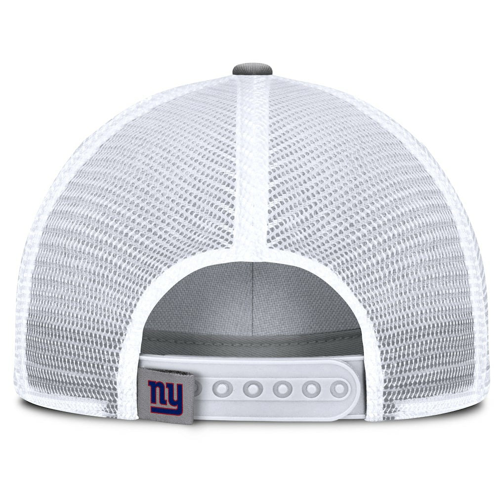 New York Giants Singleback Trucker Adjustable Hat Gray - Fanatics