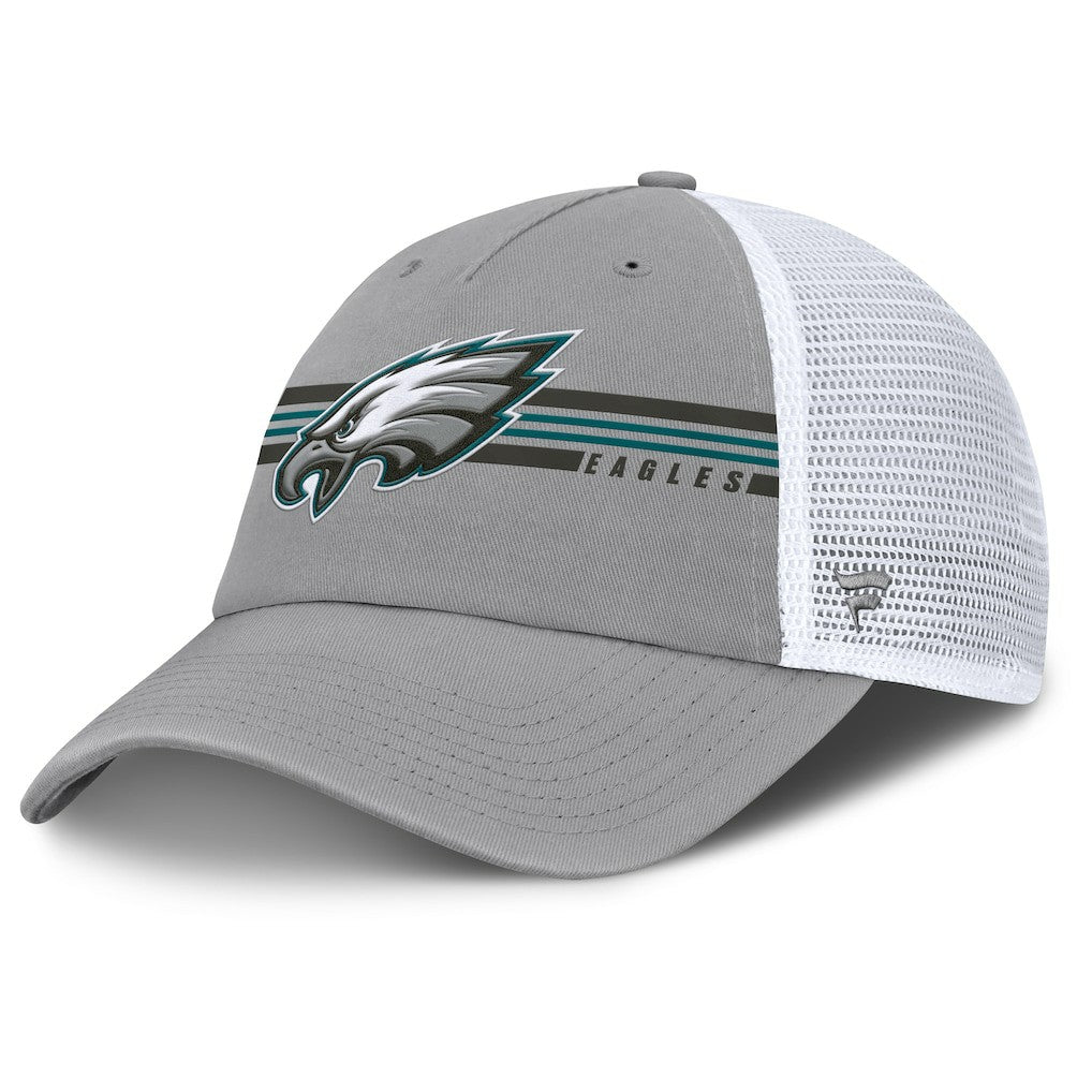 Philadelphia Eagles Singleback Trucker Adjustable Hat Gray - Fanatics