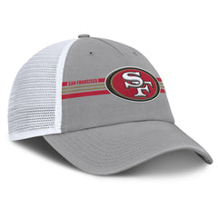 San Francisco 49ers Singleback Trucker Adjustable Hat Gray - Fanatics