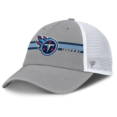 Tennessee Titans Singleback Trucker Adjustable Hat Gray - Fanatics