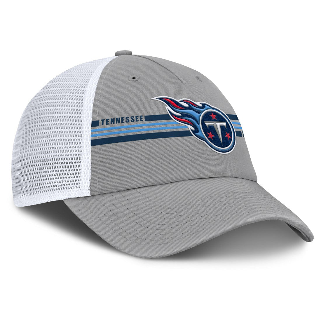 Tennessee Titans Singleback Trucker Adjustable Hat Gray - Fanatics