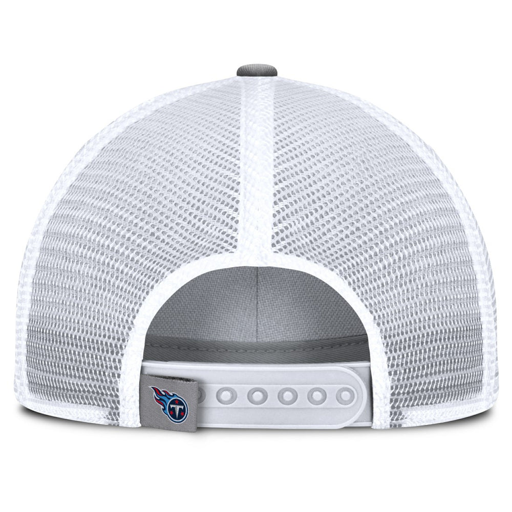 Tennessee Titans Singleback Trucker Adjustable Hat Gray - Fanatics