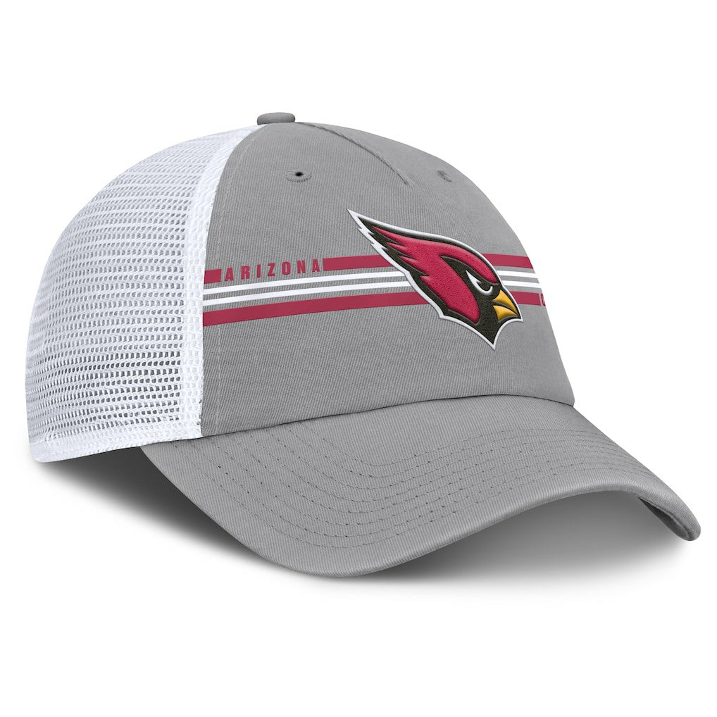 Arizona Cardinals Singleback Trucker Adjustable Hat Gray - Fanatics
