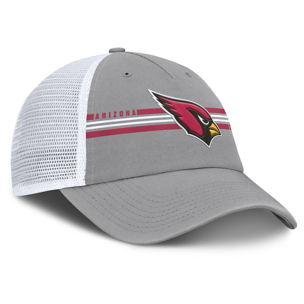 Arizona Cardinals Singleback Trucker Adjustable Hat Gray - Fanatics