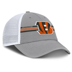 Cincinnati Bengals Singleback Trucker Adjustable Hat Gray - Fanatics