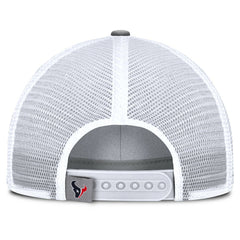 Houston Texans Singleback Trucker Adjustable Hat Gray - Fanatics