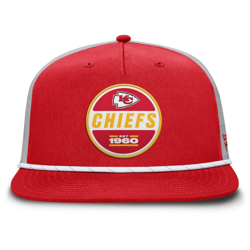 Kansas City Chiefs Edge Rush Trucker Adjustable Hat Red/Gray - Fanatics