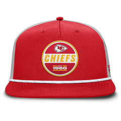 Kansas City Chiefs Edge Rush Trucker Adjustable Hat Red/Gray - Fanatics