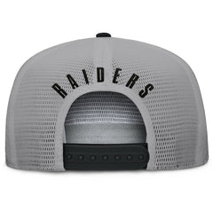 Las Vegas Raiders Edge Rush Trucker Adjustable Hat Black/Gray - Fanatics