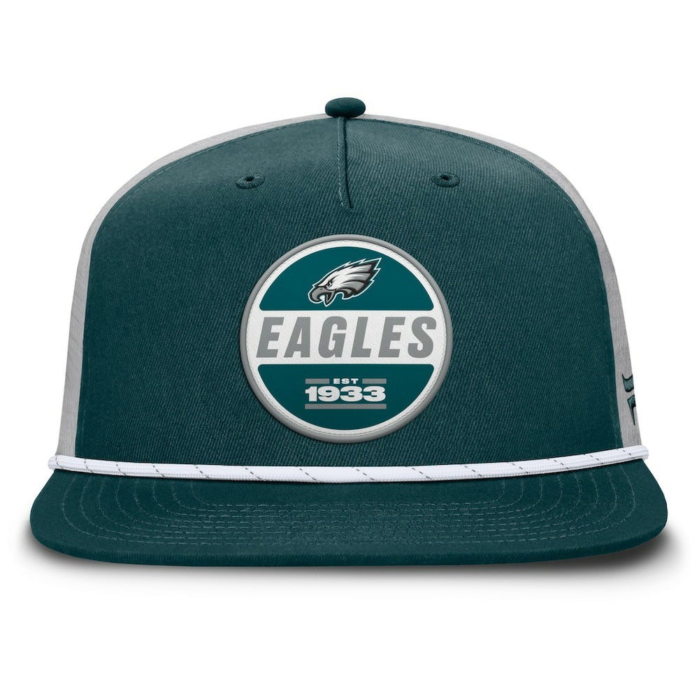 Philadelphia Eagles Edge Rush Trucker Adjustable Hat Midnight Green/Gray - Fanatics