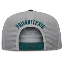 Philadelphia Eagles Edge Rush Trucker Adjustable Hat Midnight Green/Gray - Fanatics