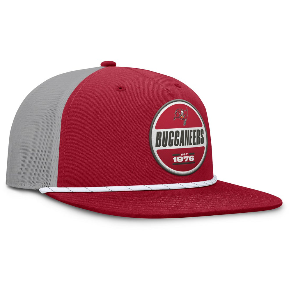 Tampa Bay Buccaneers Edge Rush Trucker Adjustable Hat Red/Gray - Fanatics