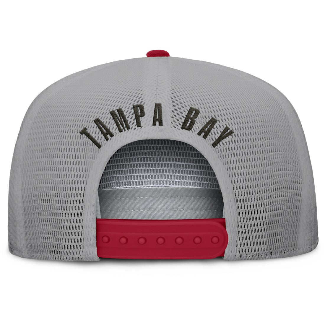 Tampa Bay Buccaneers Edge Rush Trucker Adjustable Hat Red/Gray - Fanatics