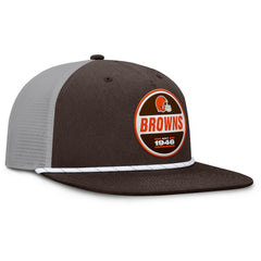 Cleveland Browns Edge Rush Trucker Adjustable Hat Brown/Gray - Fanatics