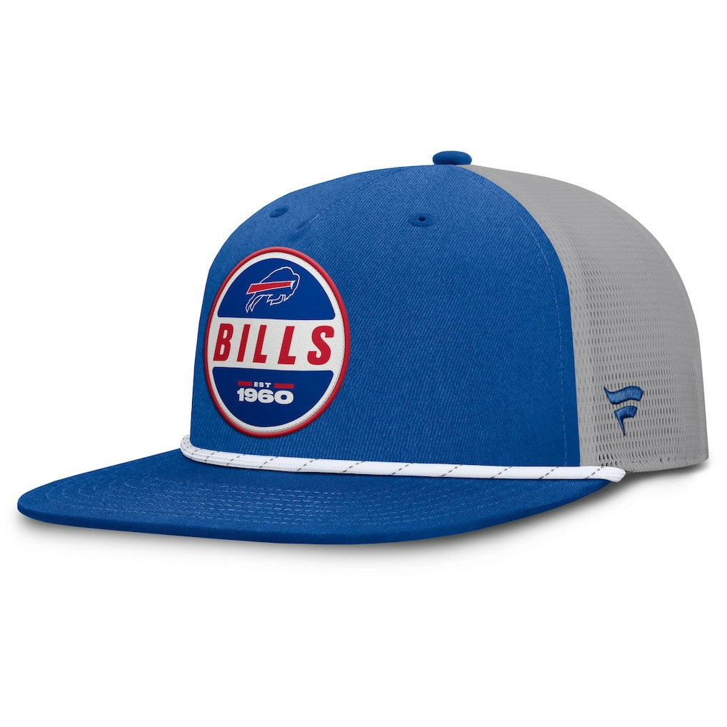 Buffalo Bills Edge Rush Trucker Adjustable Hat Royal/Gray - Fanatics
