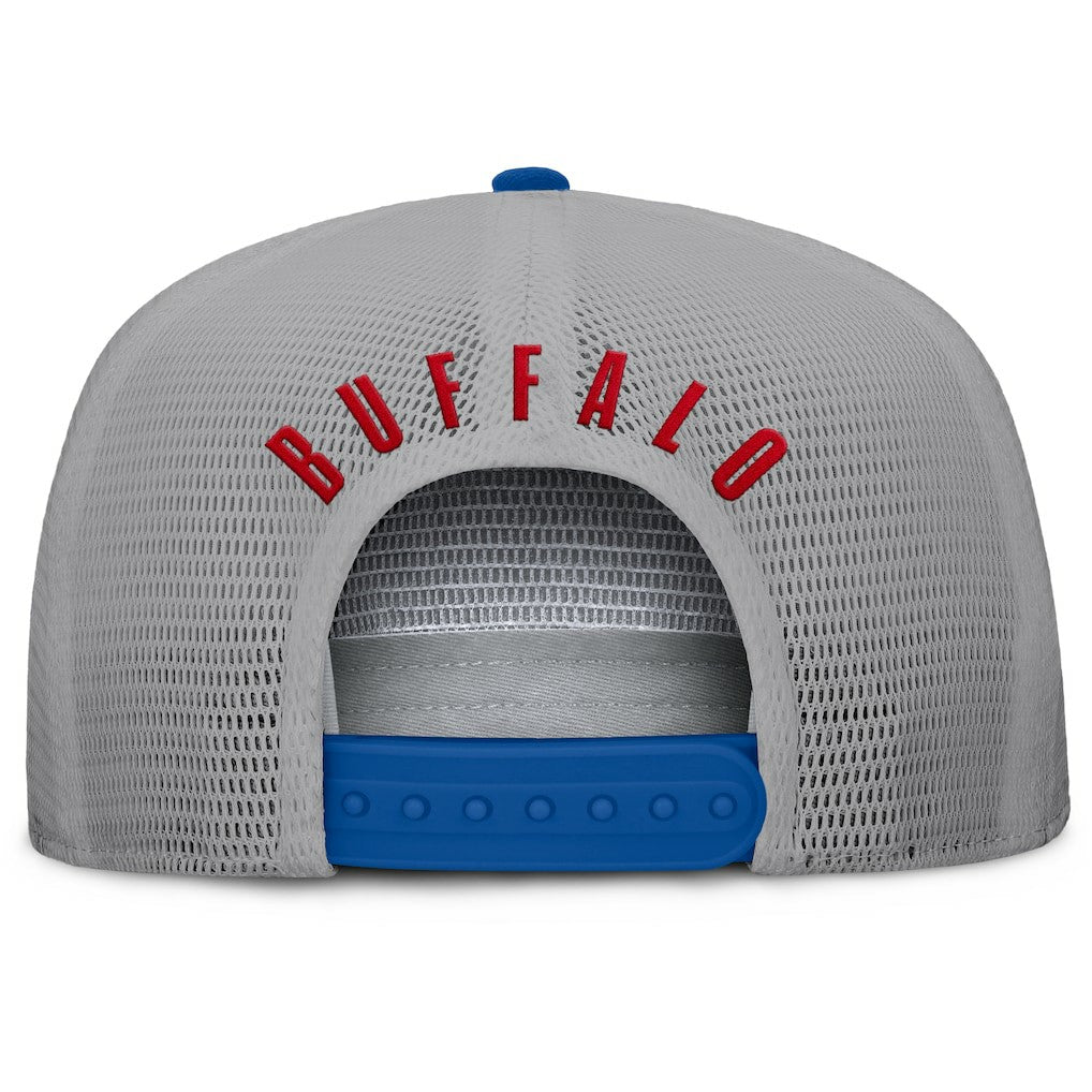 Buffalo Bills Edge Rush Trucker Adjustable Hat Royal/Gray - Fanatics